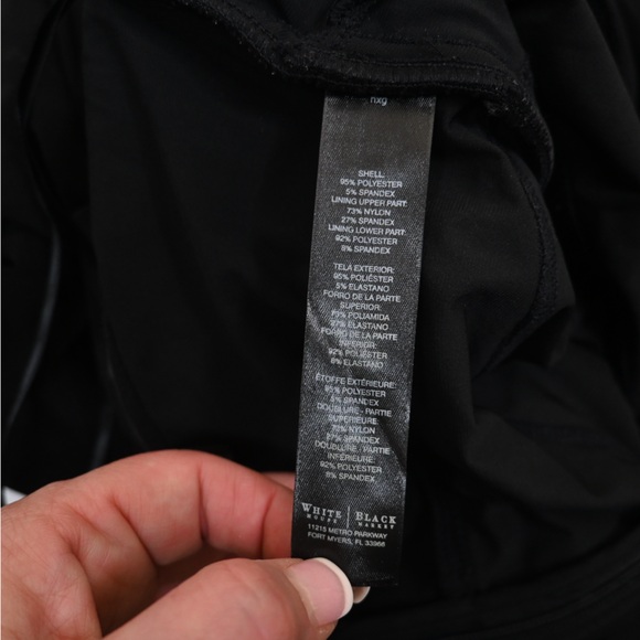 WHBM Women's 2 Elegant Black Halter Lined Dress - Picture 10 of 11